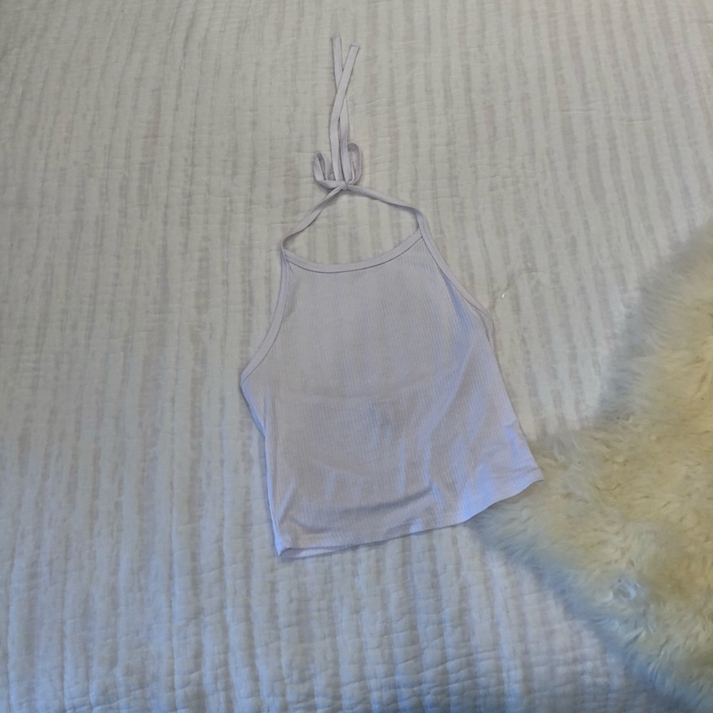 *SOLD* 
Knit Halter Crop Top
